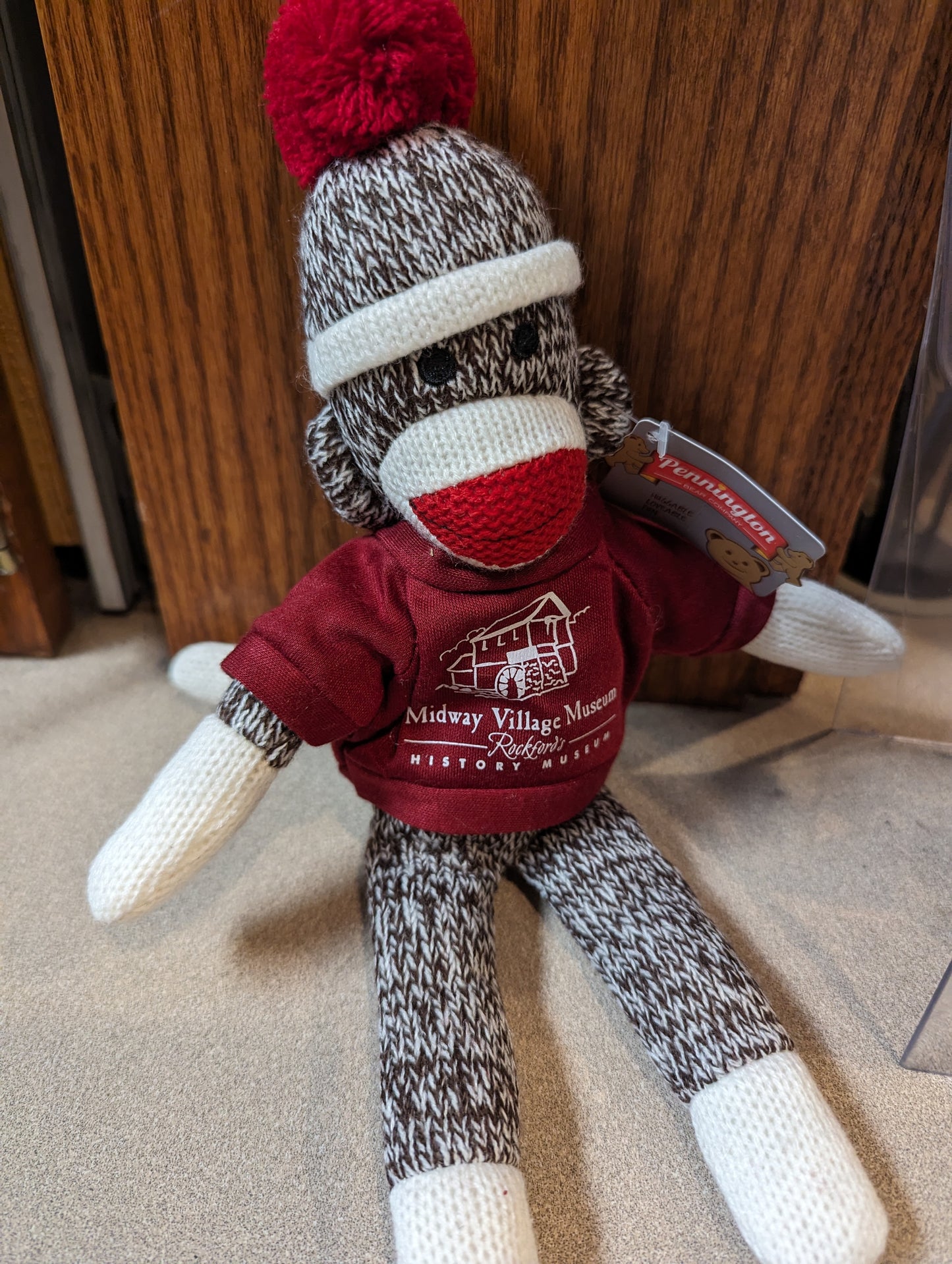 8" Sock Monkey w/Tee