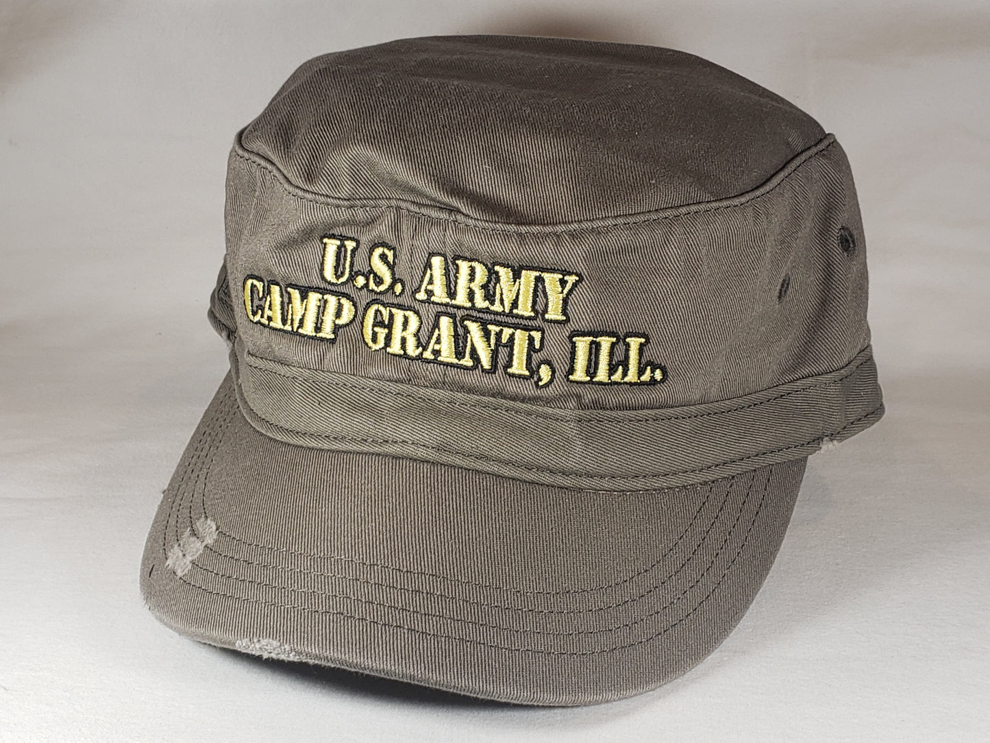 U.S. Camp Grant Distressed Fatigue Cap