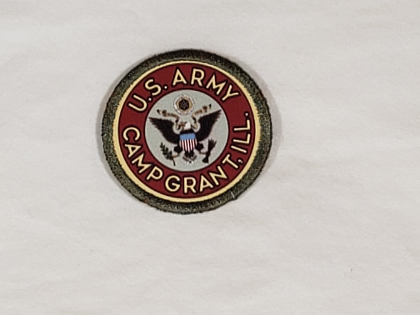 Camp Grant Cap Patch