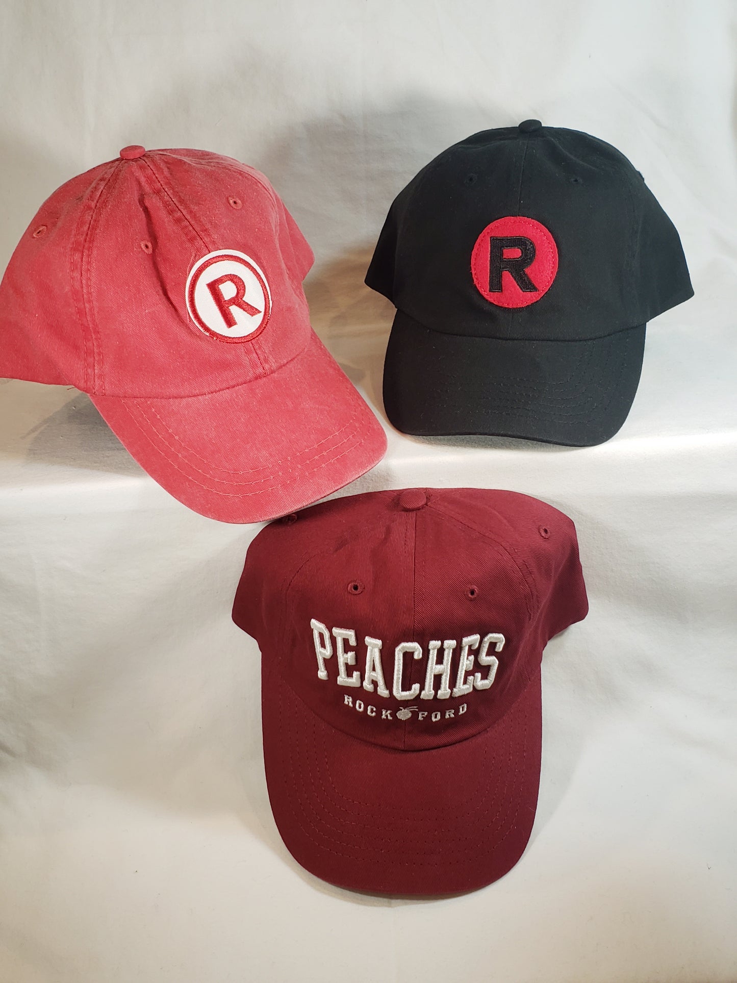 Rockford Peaches Ball Caps