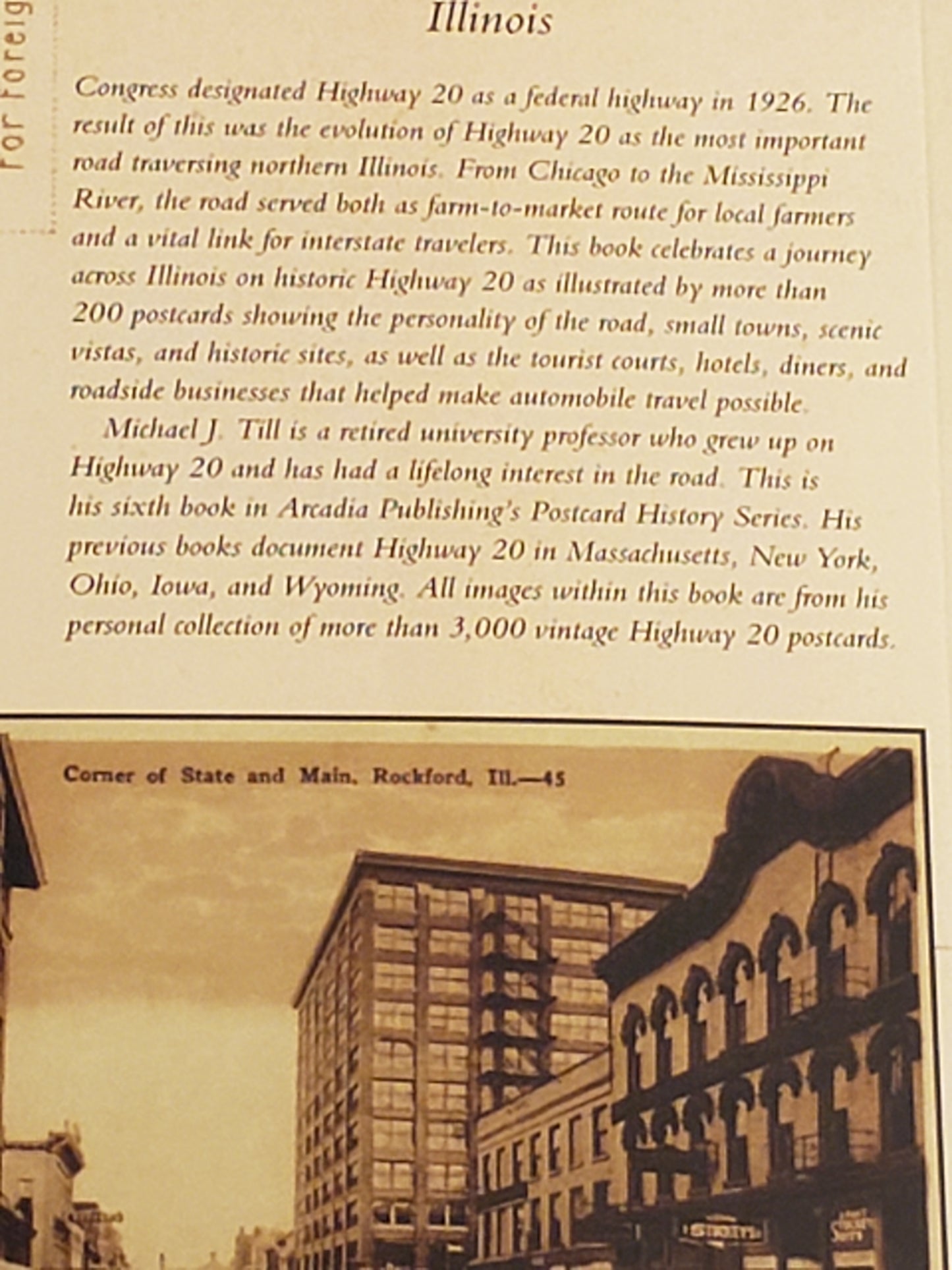 Postcard History Series - Along Illinois's Historic Hwy 20