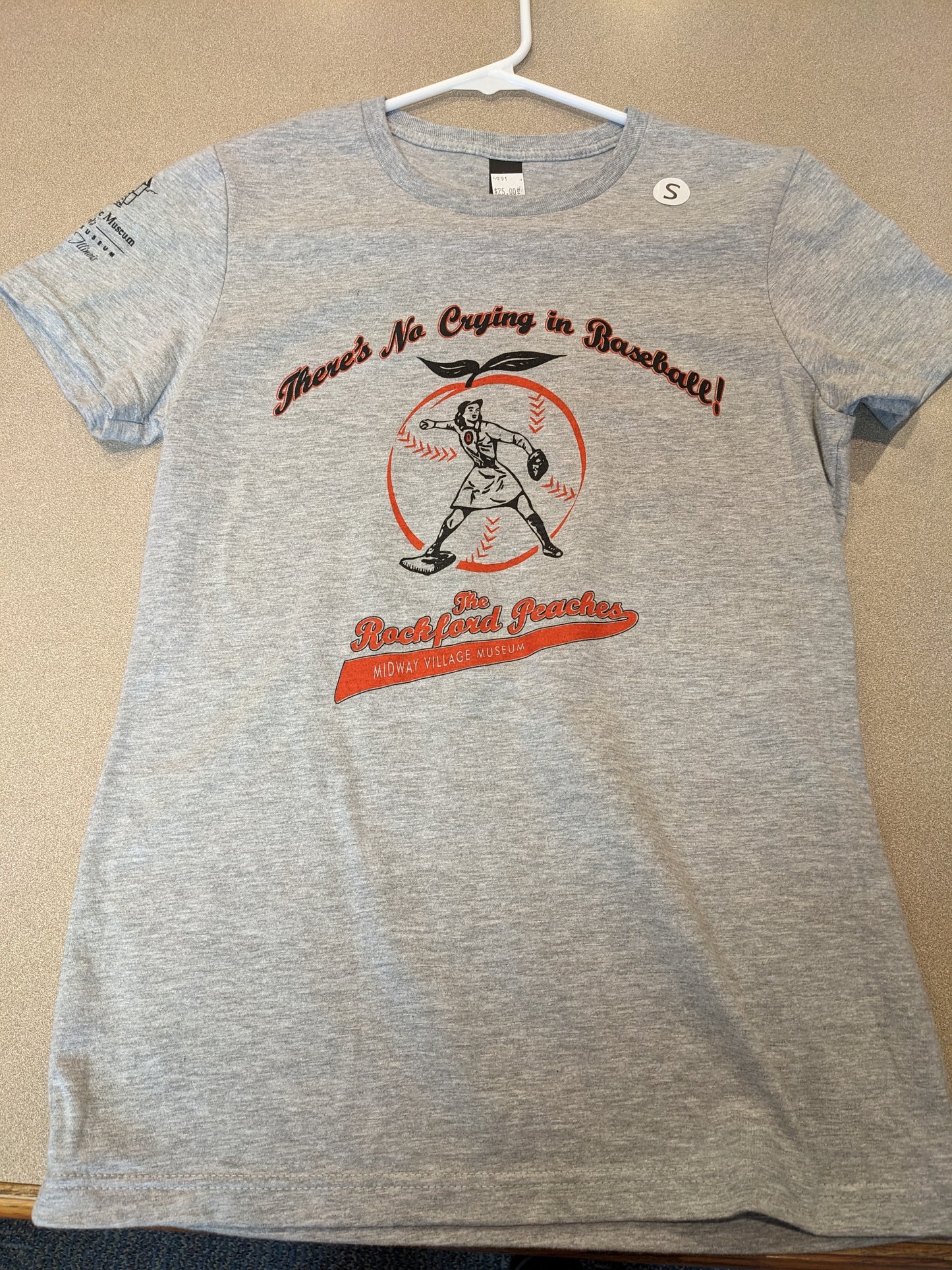 Rockford Peaches Ladies cut T- Shirt