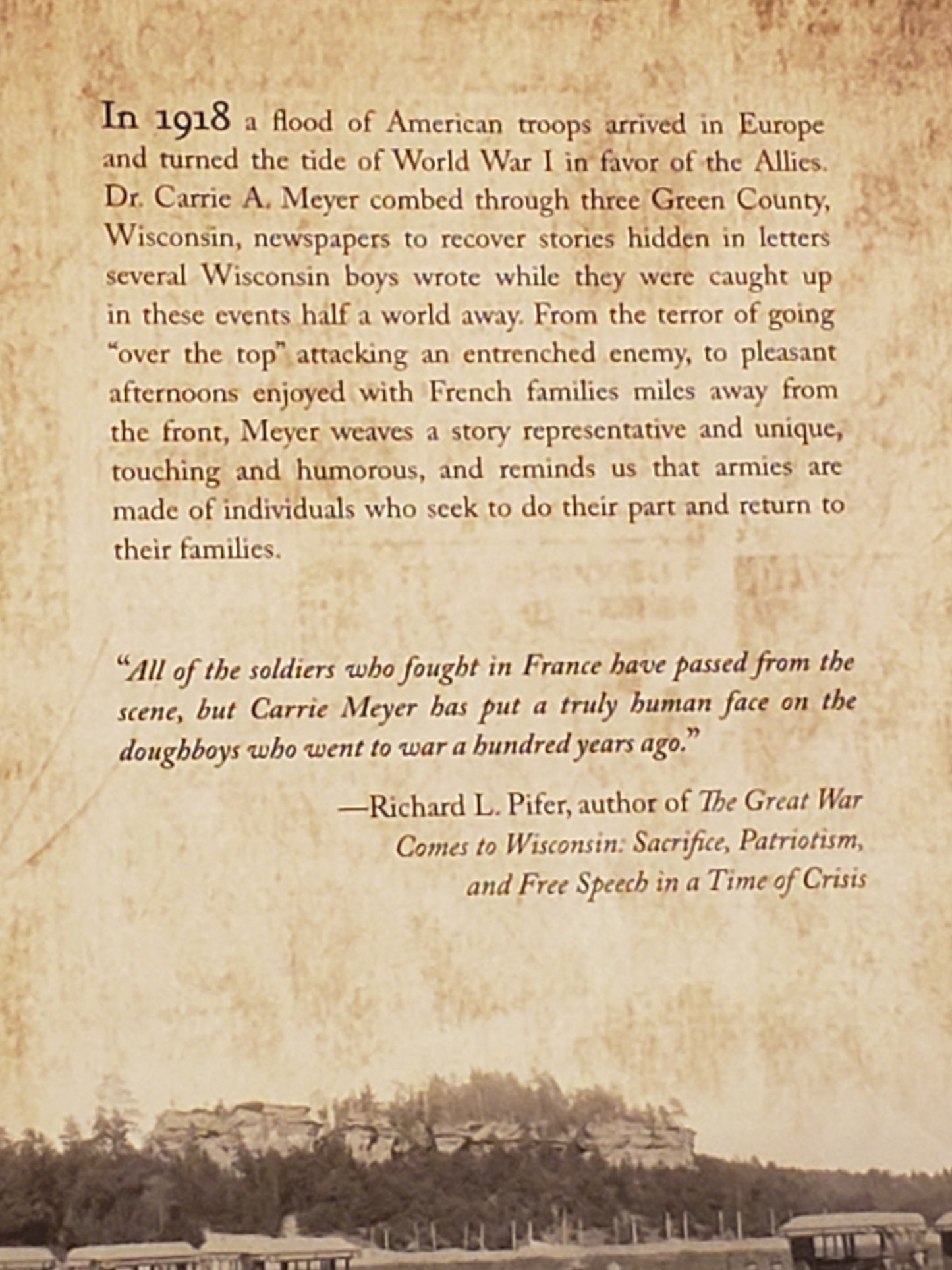 Letters from the Boys: Wisconsin World War I Soldiers write home