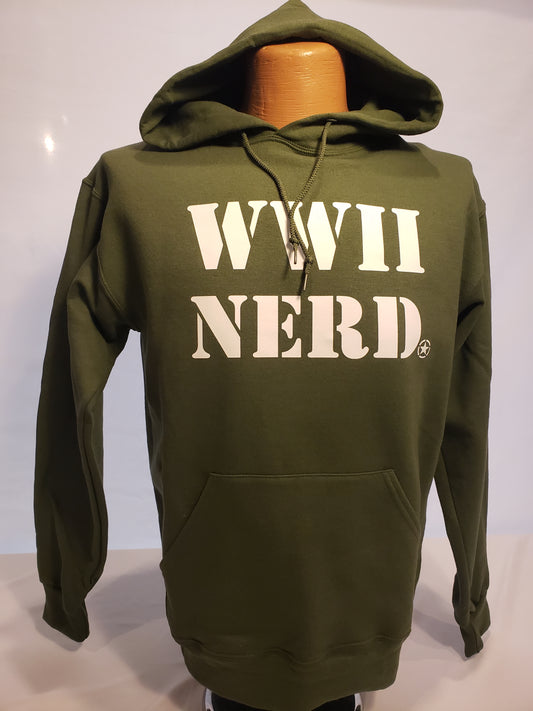 WWII Nerd Hooded Sweatshirt