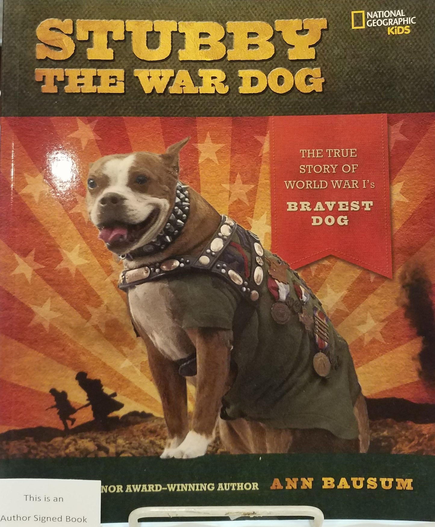 Stubby The War Dog.  Book